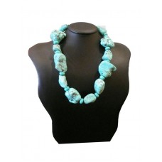 Turquoise stone necklace...ON SALE!